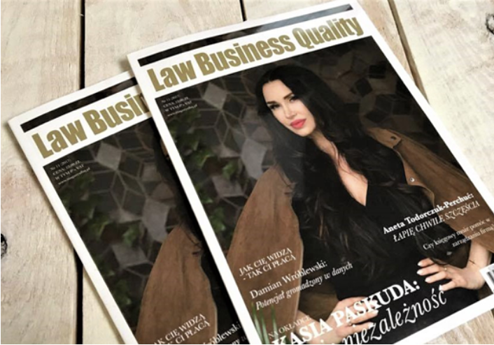 Law Business Quality — okładki magazynu
